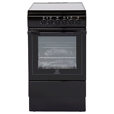 Indesit I5VSHK Freestanding Electric Cooker, Black Indesit I5VSHK Freestanding Electric Cooker, Black